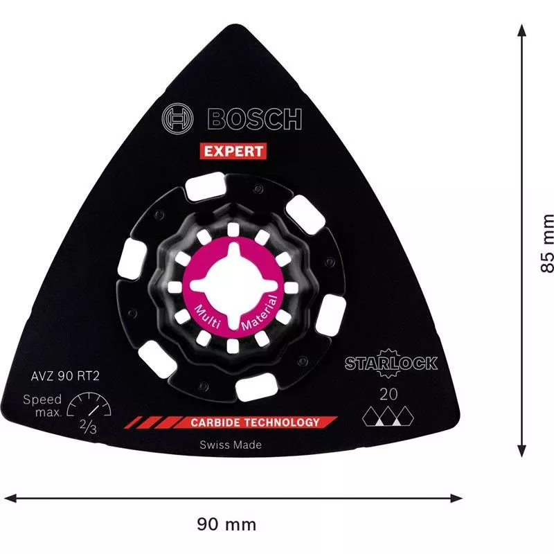 SLIPPLATTA AVZ90RT2 K20 90MM