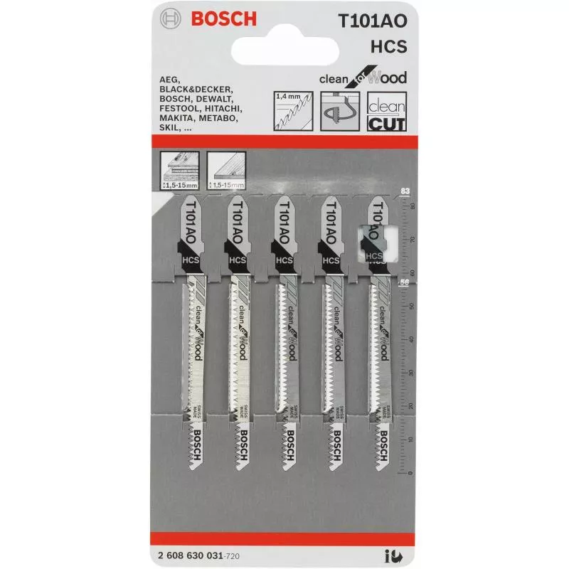 STICKSÅGBLAD T101AO 5P