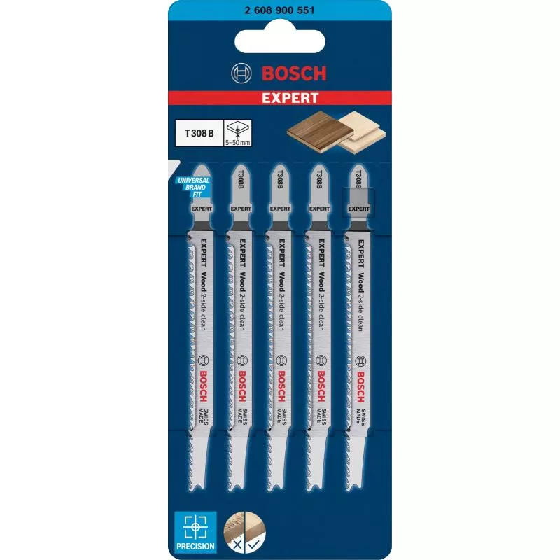 STICKSÅGBLAD T308B WOOD 5ST