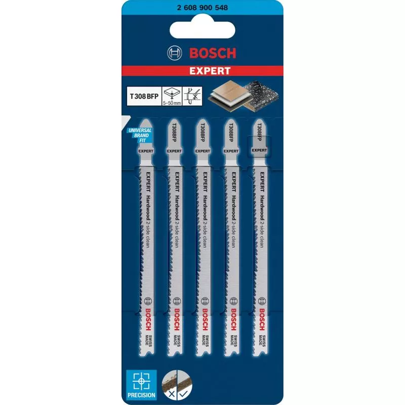 STICKSÅGBLAD T308BFP HARDWOOD 5ST