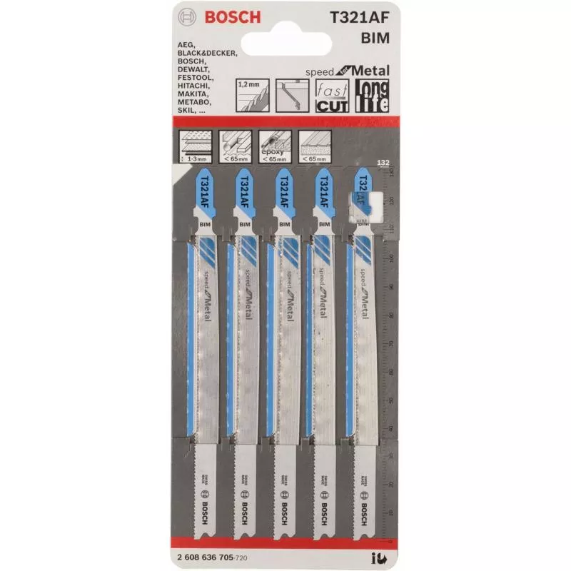 STICKSÅGBLAD T321AF SPEED METALL