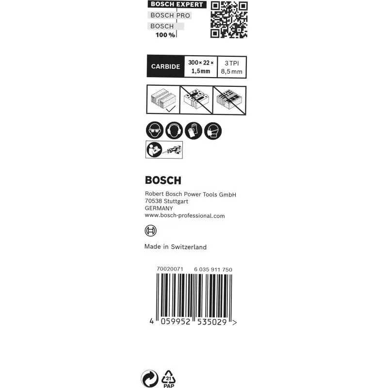 TIGERSÅGBLAD S1241HM PORBETONG