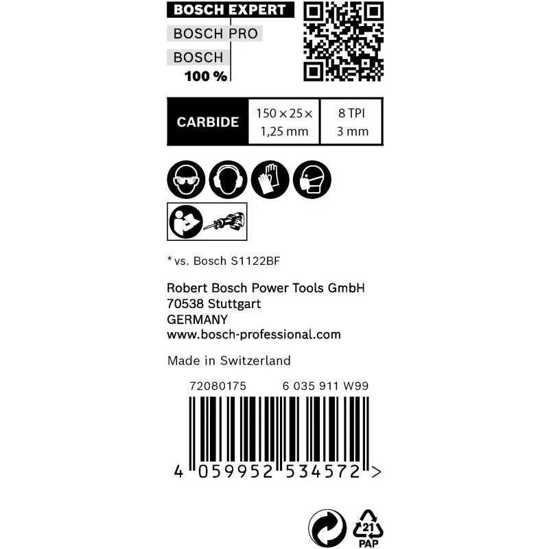 TIGERSÅGBLAD S955CHC METAL 10ST