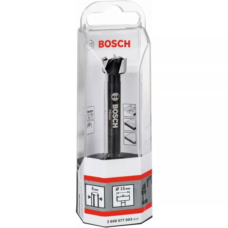TRÄBORR FORSTNER BOSCH 15MM