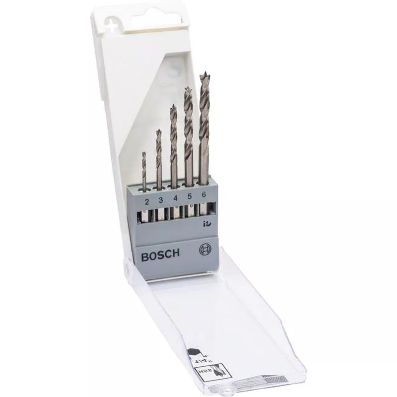 TRÄBORRSATS 1/4 6K 2-6MM 5D