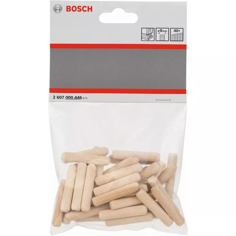 TRÄPLUGG 8X40MM 40P