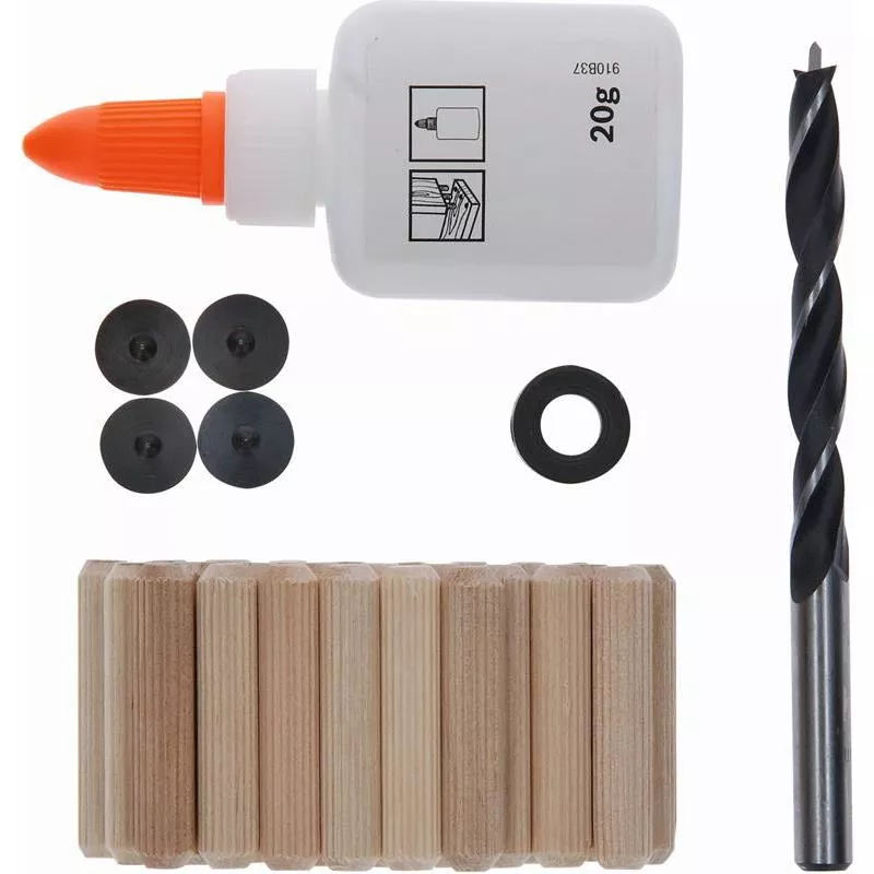 TRÄPLUGGSET 8MM 32DELAR