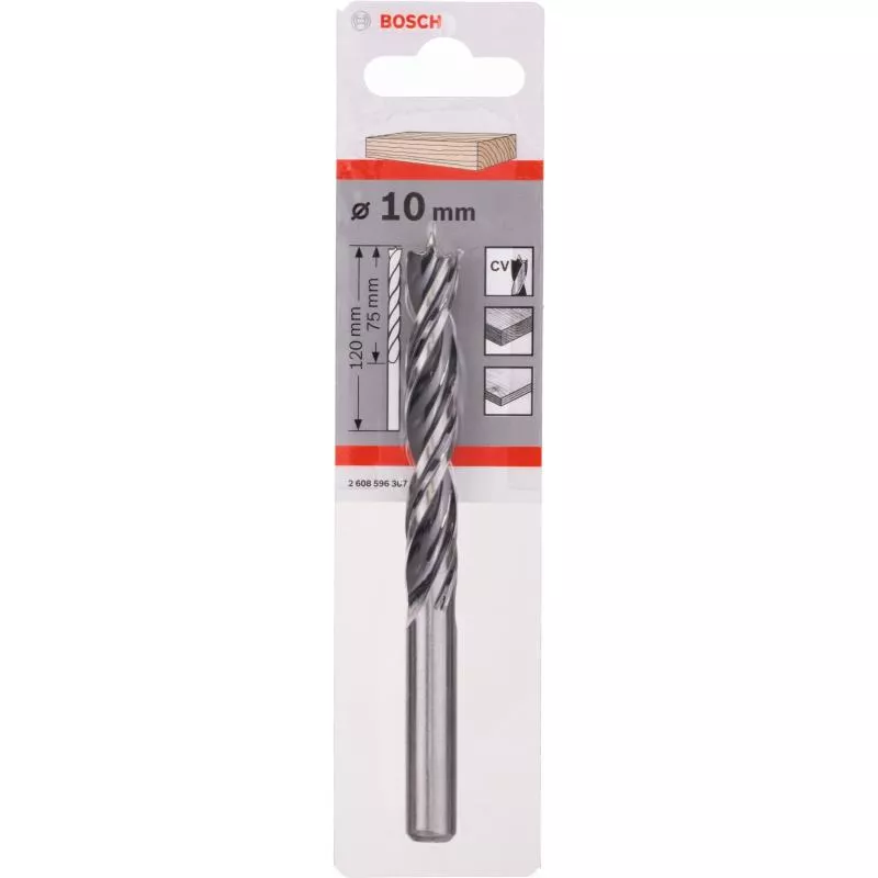 TRÄSPIRALBORR 10X120MM