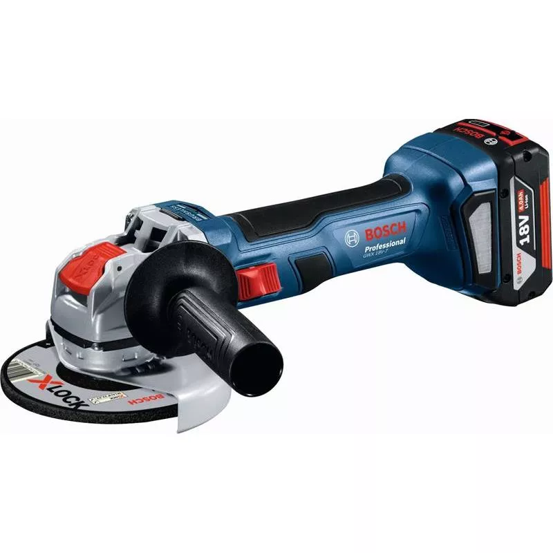 VINKELSLIP GWX 18V-7 125MM 2X4,0AH