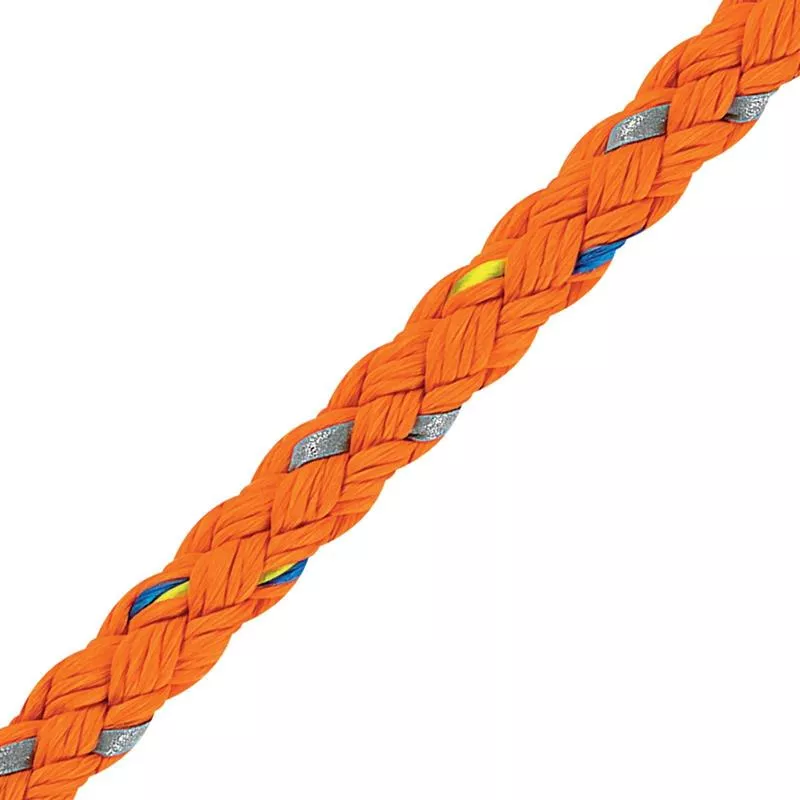 REFLEXLINA FLÄTAD ORANGE 20M