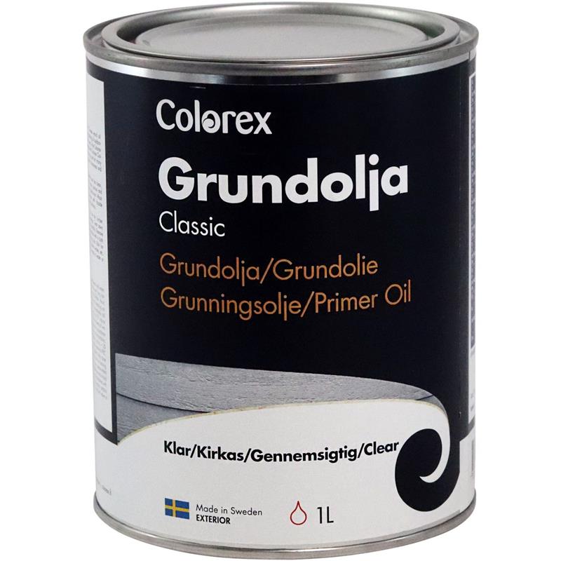 Grundolja för utomhusträ
