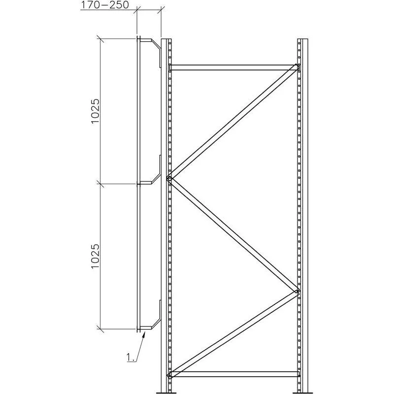 NÄTRAM KOMPLETT 1025X2050MM