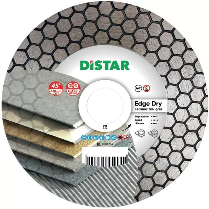 DIAMANTKAPSKIVA EDGE DRY 125MM