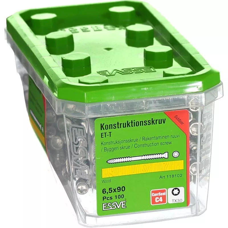 Konstruktionsskruv