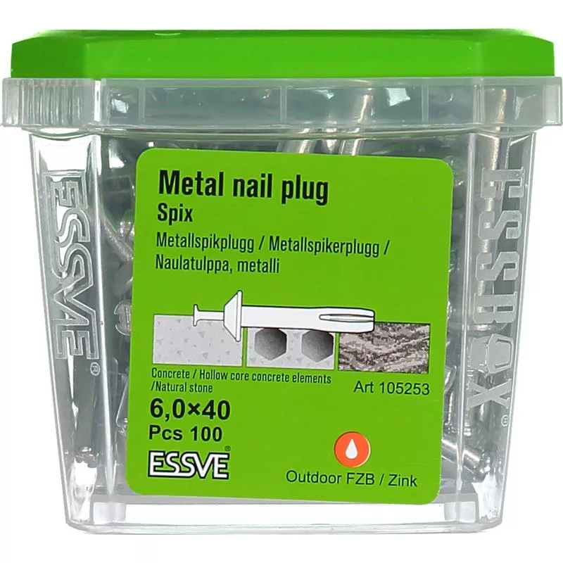 Metallspikplugg