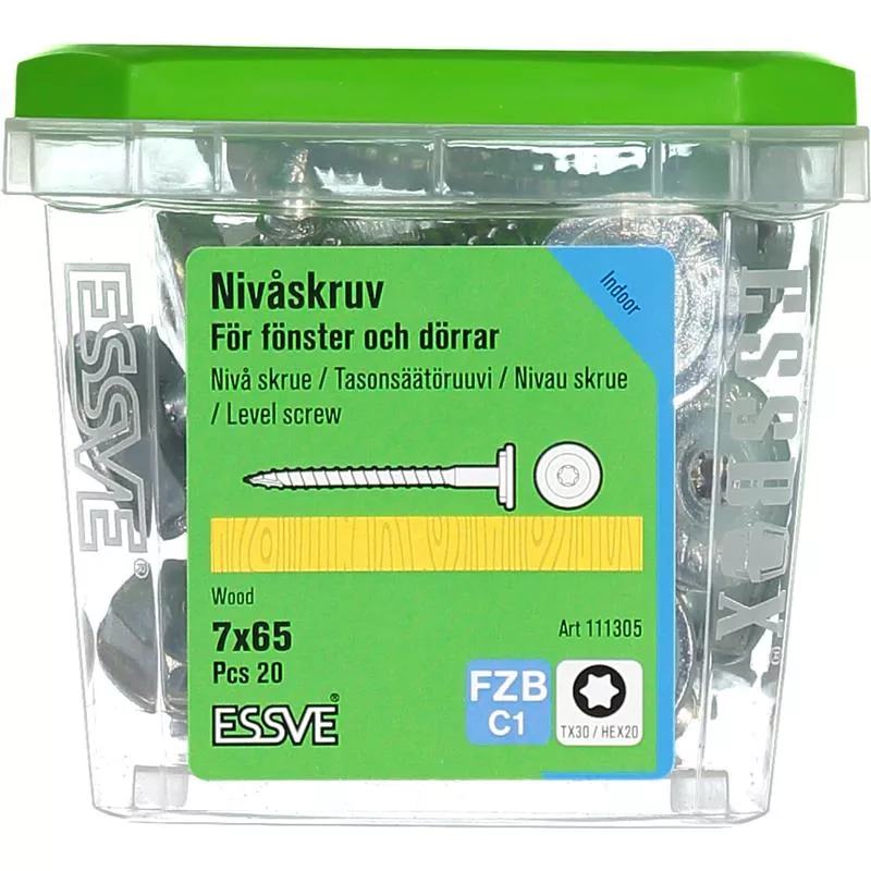 Nivåskruv