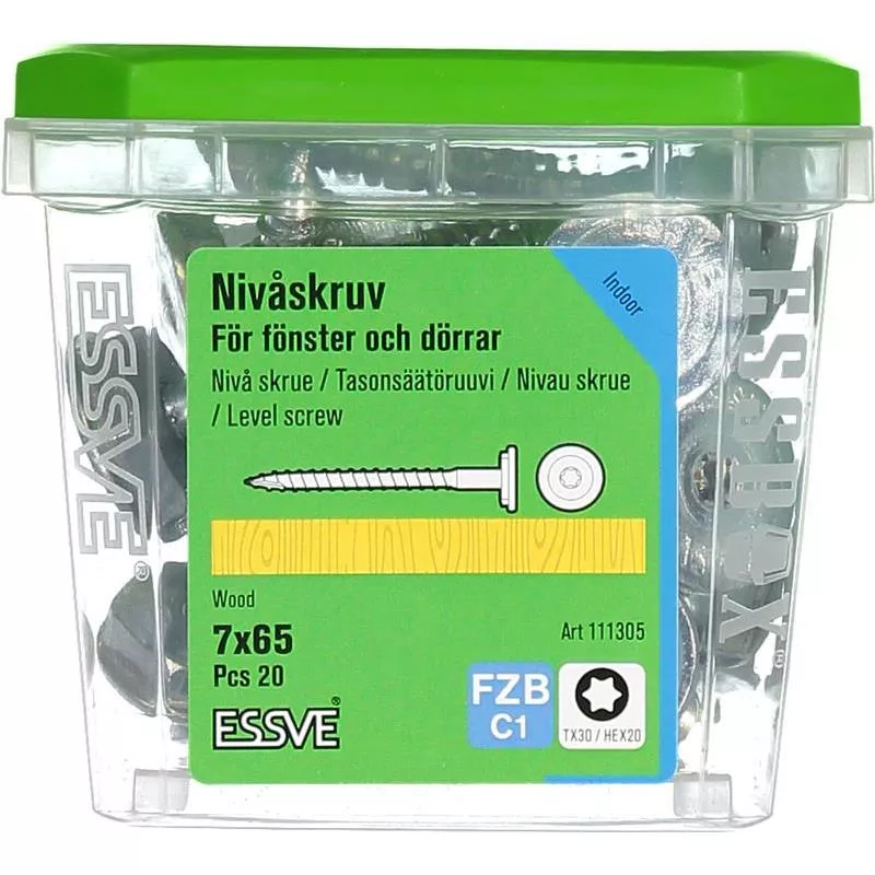 Nivåskruv