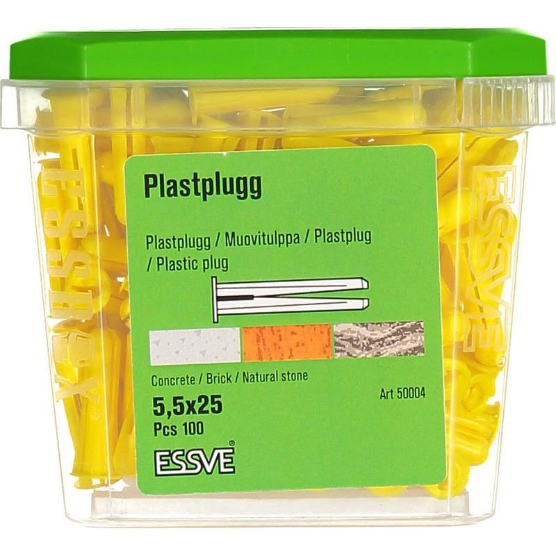 Plastplugg