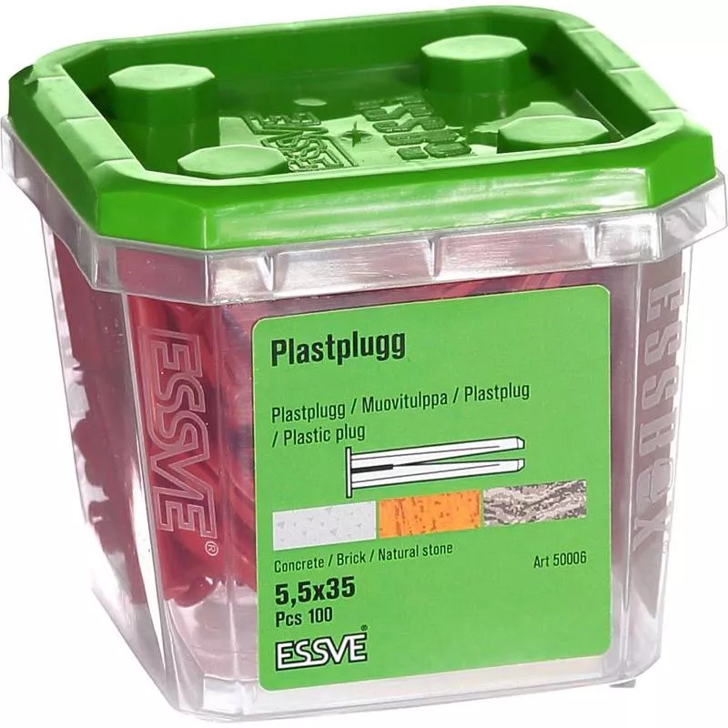 Plastplugg