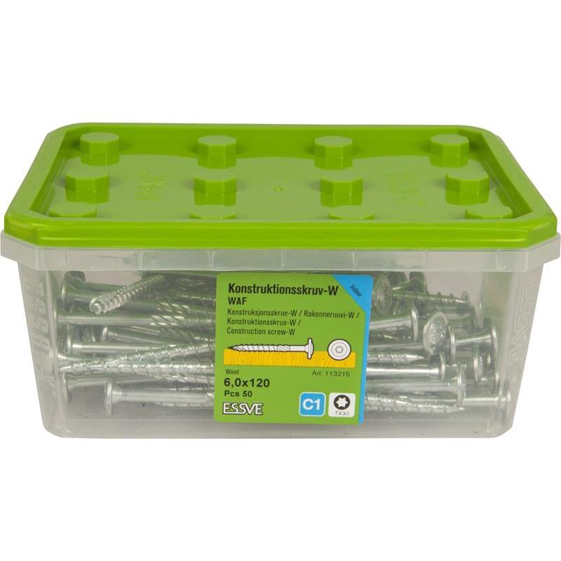 Träkonstruktionsskruv