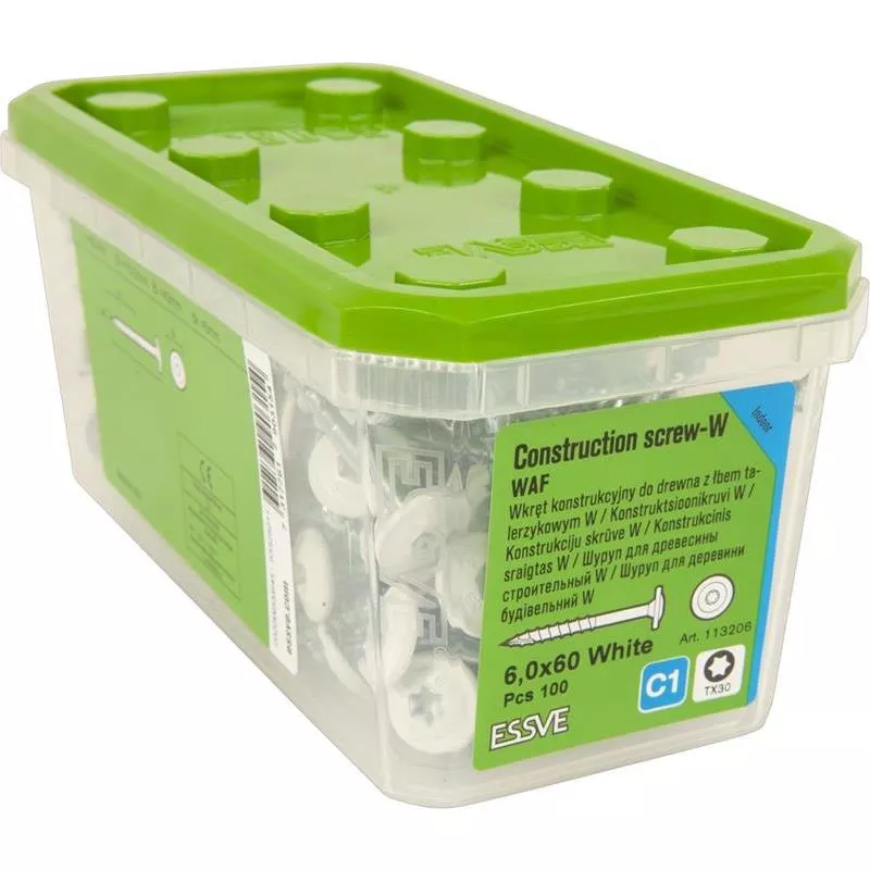 Träkonstruktionsskruv