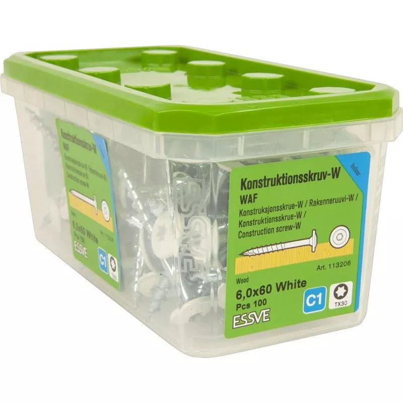 Träkonstruktionsskruv