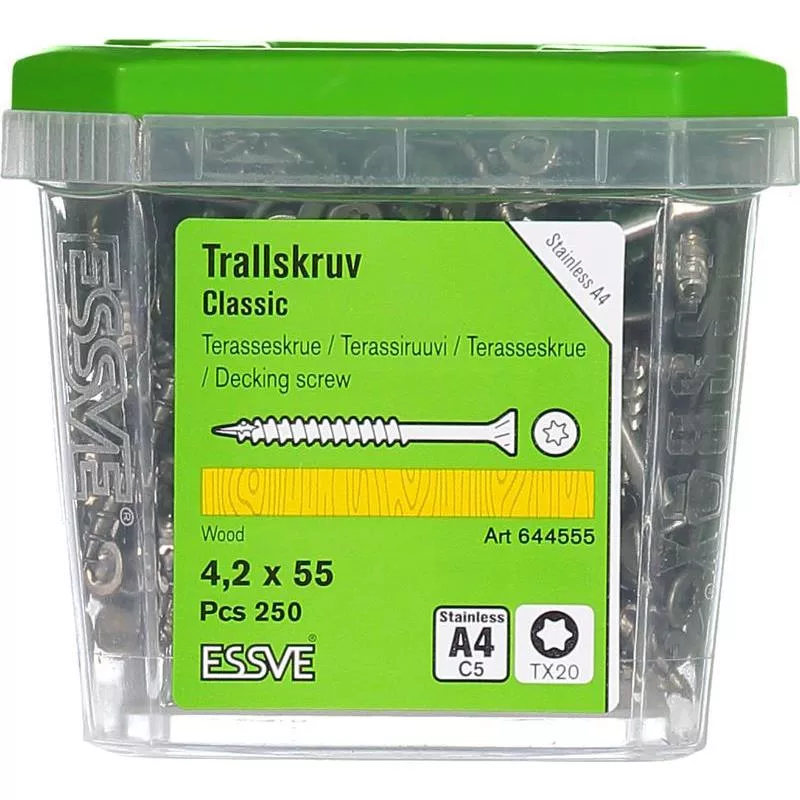 Trallskruv