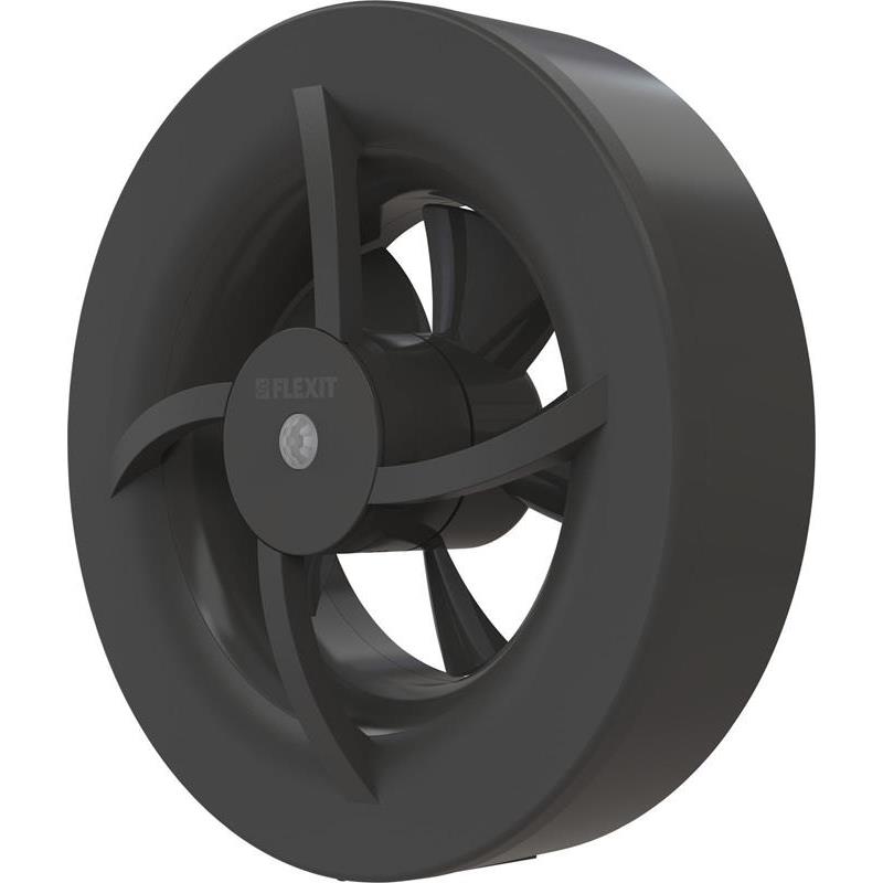 FLÄKT BADRUM PRO 7 FLEXIT SVART