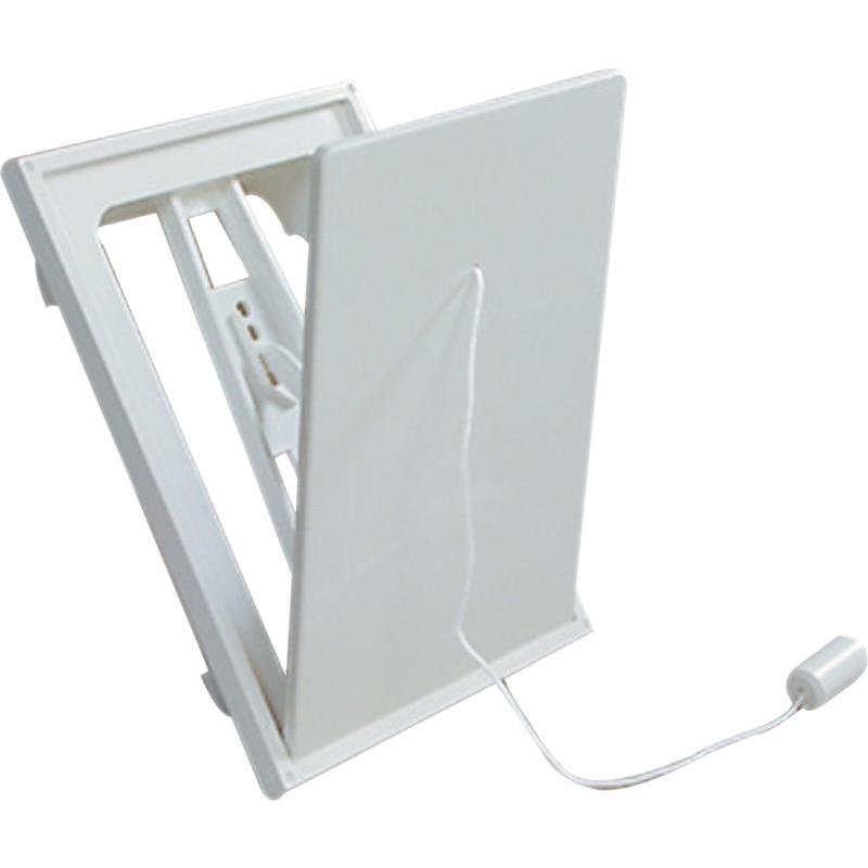 KLAFFVENTIL FLEXIT VIT PLAST 4X6