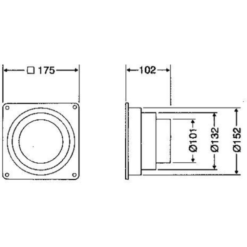 ÖVERGÅNGSSTYCKE FLEXIT PLAST