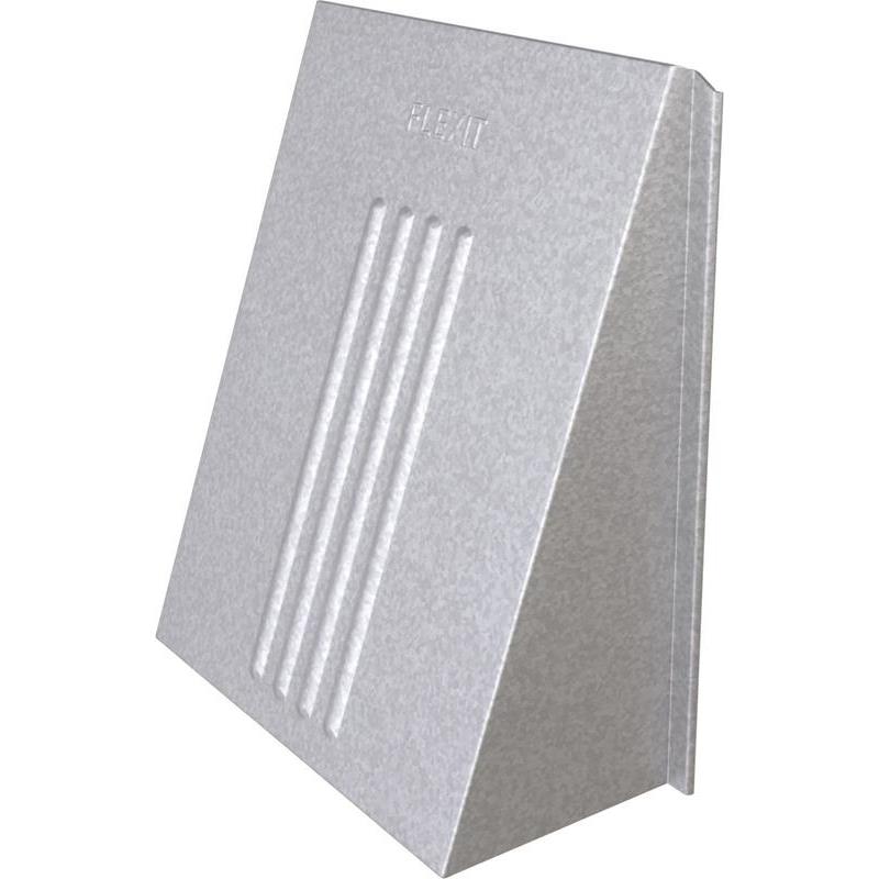 STÅLKÅPA PLATT UTAN KARM 6X6