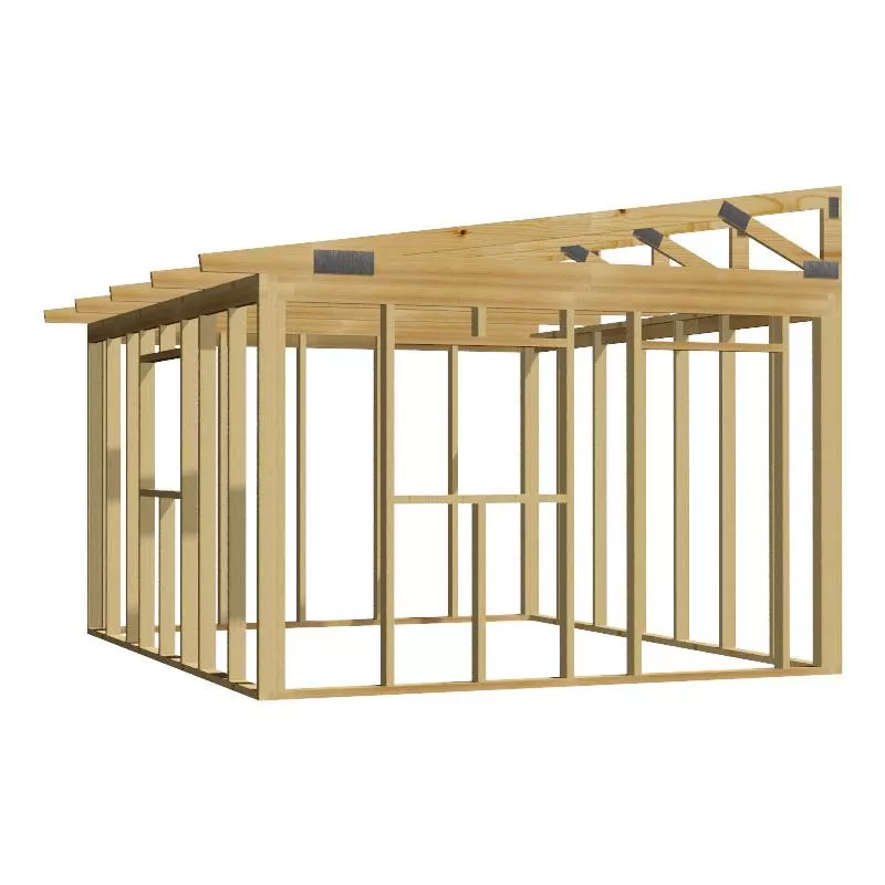 Friggebodsstomme 15m²