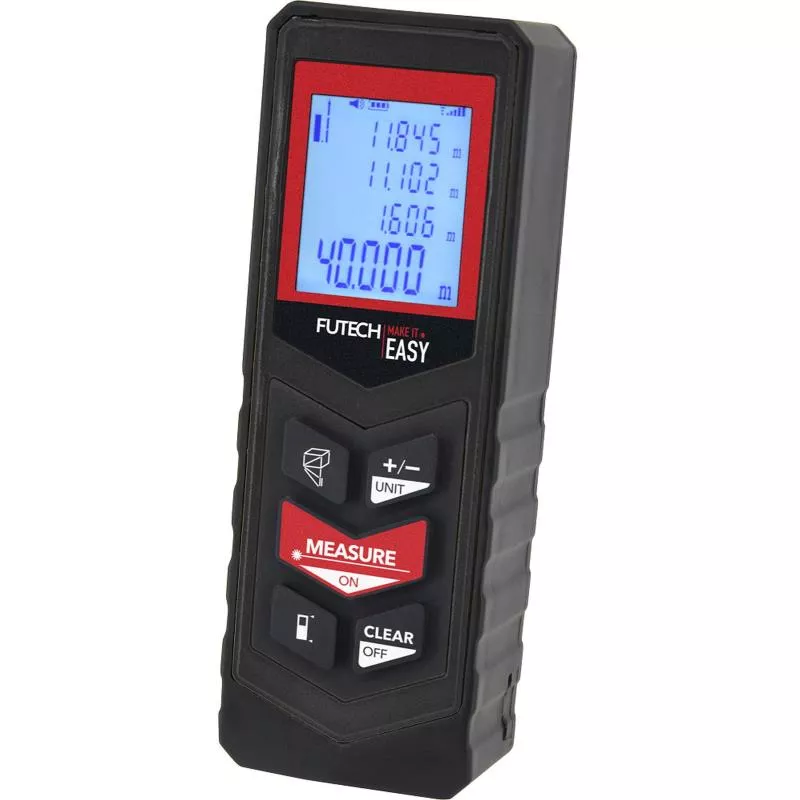Avståndsmätare Futech Slim DM3540 laser 40 m