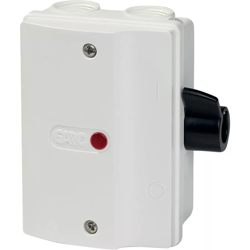 STRÖMBRYTARE VIT 16A MED LAMPA