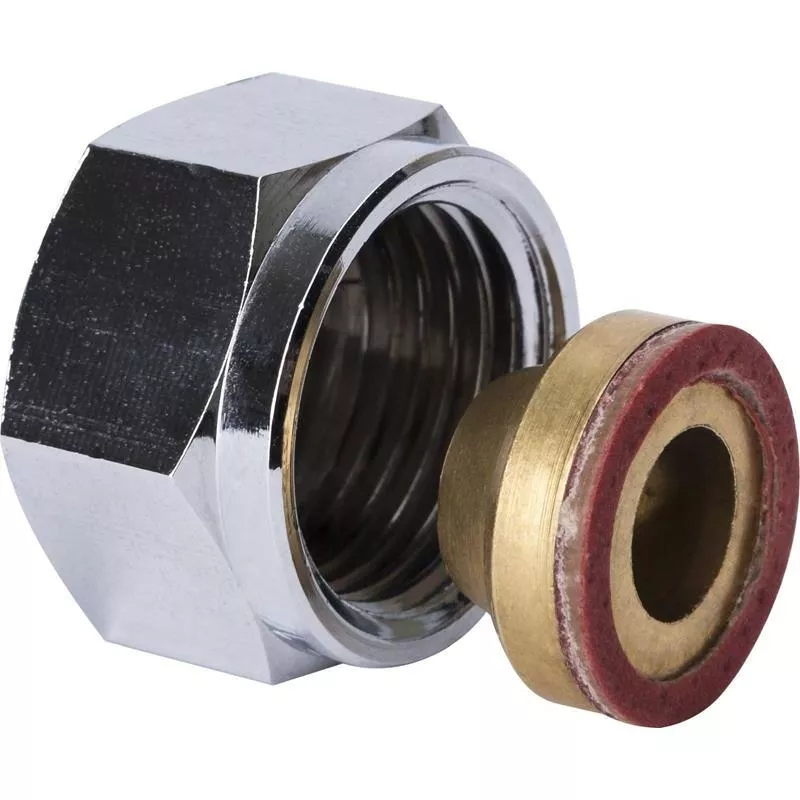 Kopparrörshalvkoppling