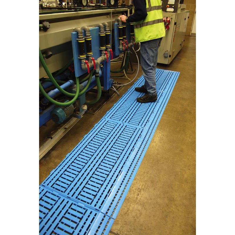 ARBETSPLATSTRALL BLÅ