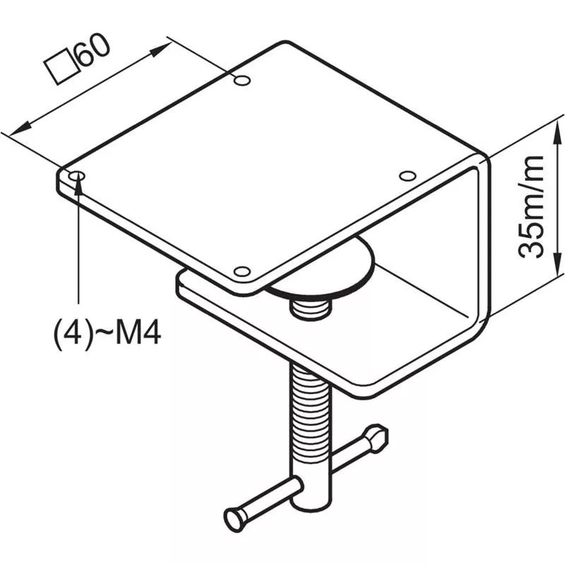ARMATURVÄGGFÄSTE VINKEL J-L02