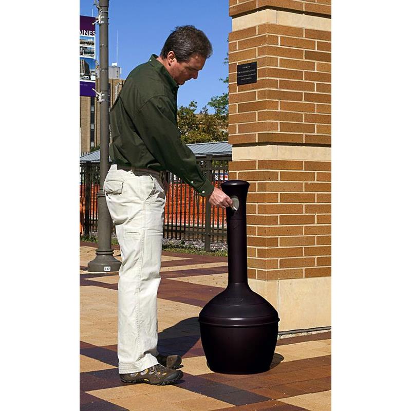 ASKFAT GRÅ PLAST 15L