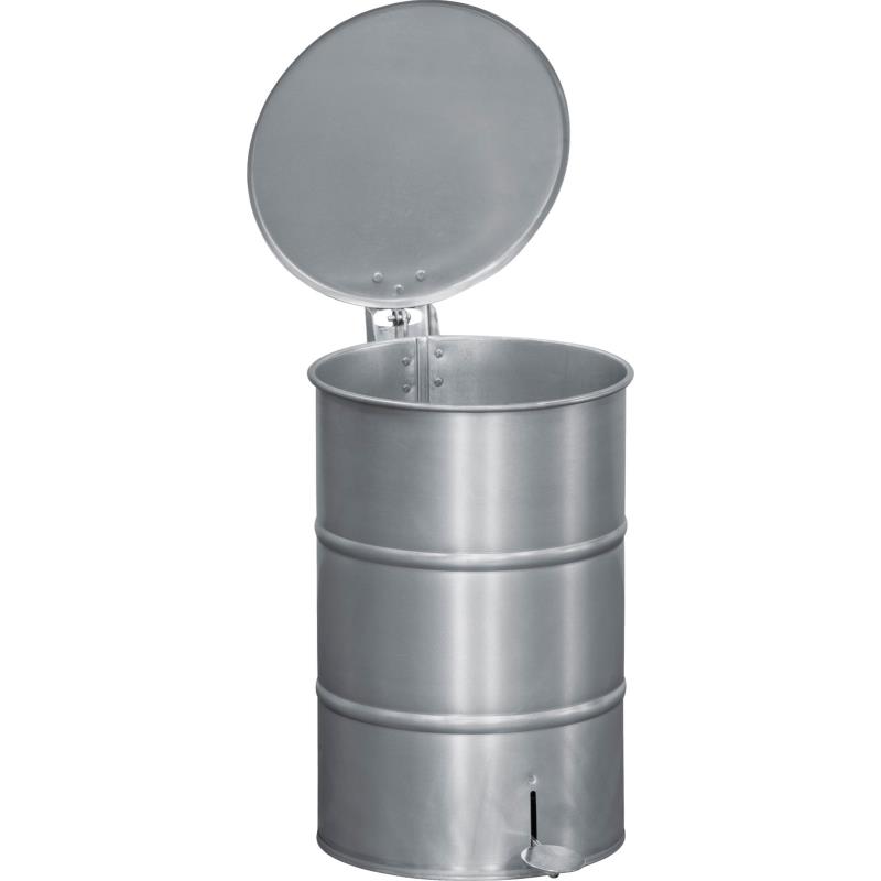 AVFALLSKÄRL GALV MED PEDAL 30L