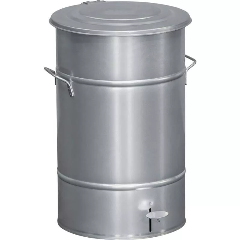 AVFALLSKÄRL GALV MED PEDAL 70L