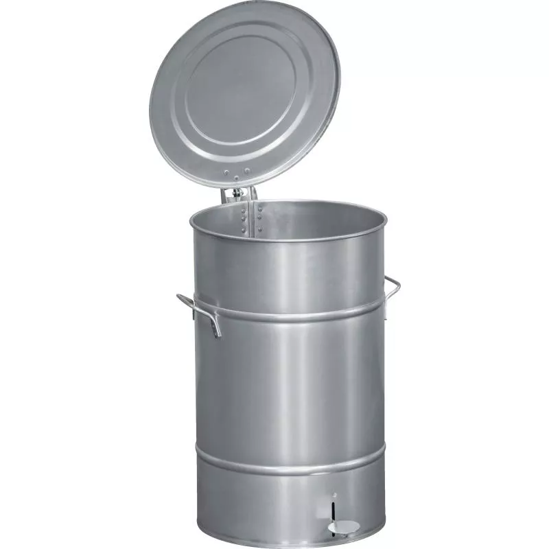 AVFALLSKÄRL GALV MED PEDAL 70L