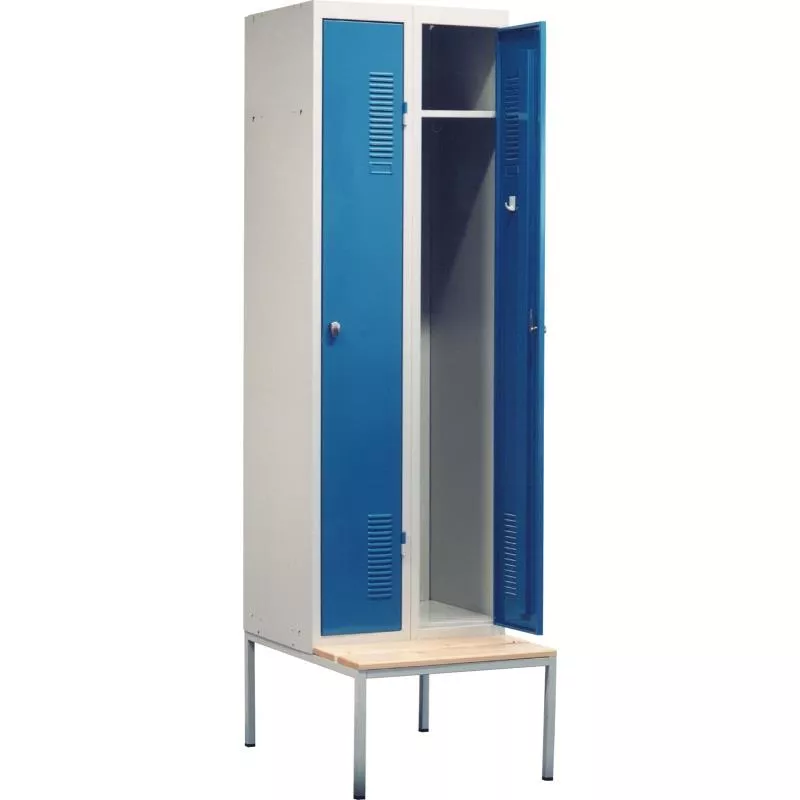 BÄNKSTATIV KLÄDSKÅP GRÅ