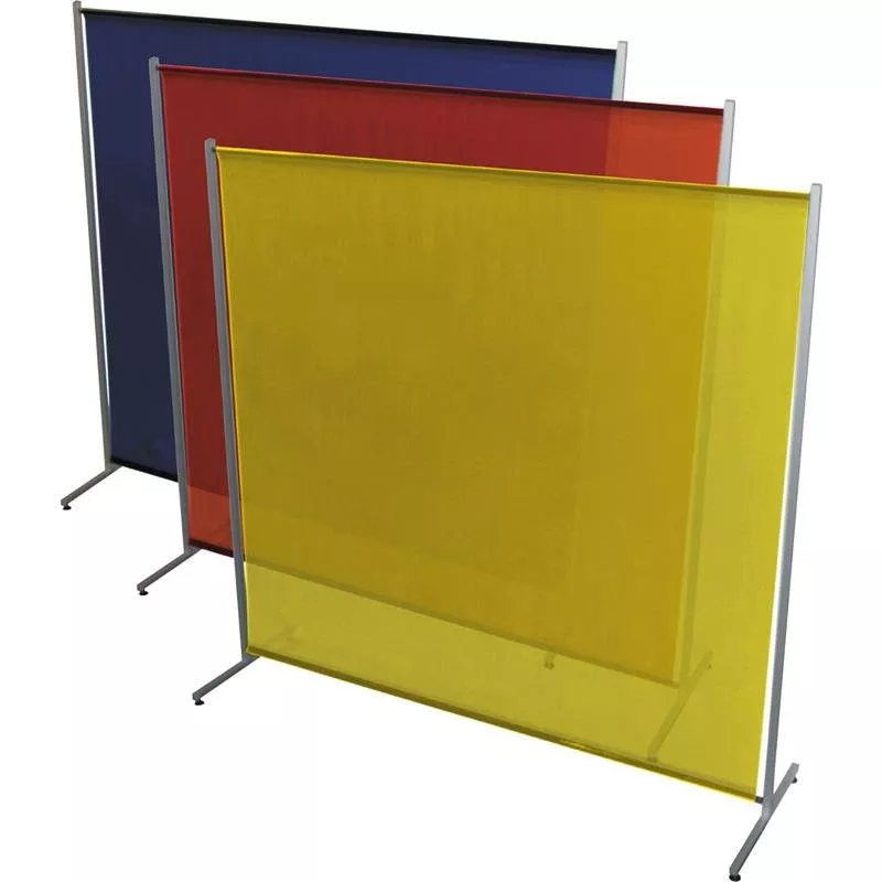 DRAPERISKÄRM BLÅTRANSPARENT