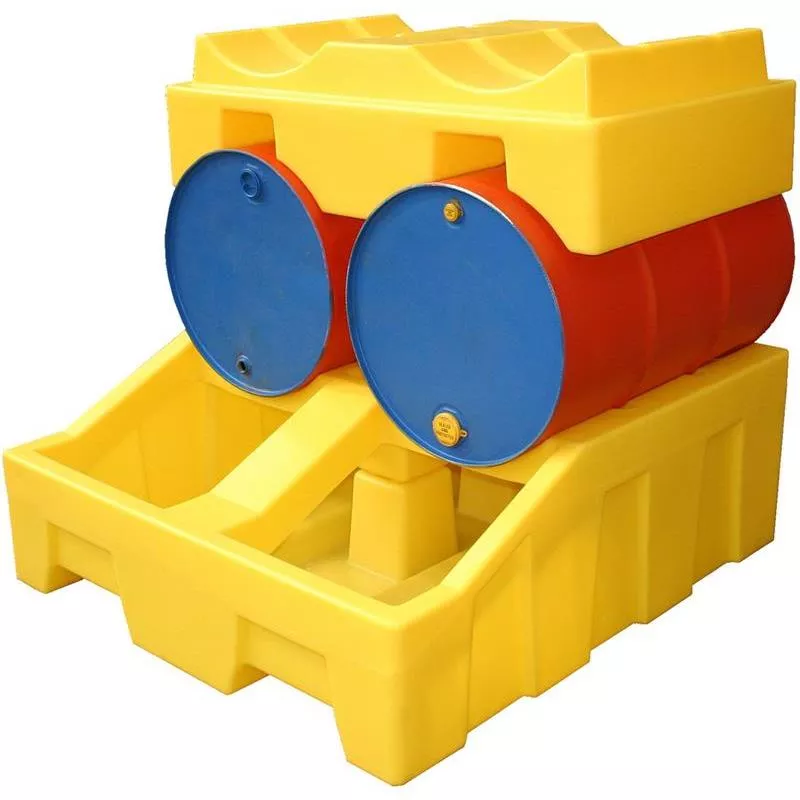 FATDEPÅ 2 LIGGANDE FAT POLYETY