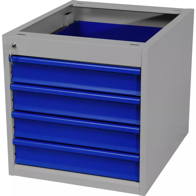 HURTS 4LÅDOR 4X100 GRÅ/BLÅ