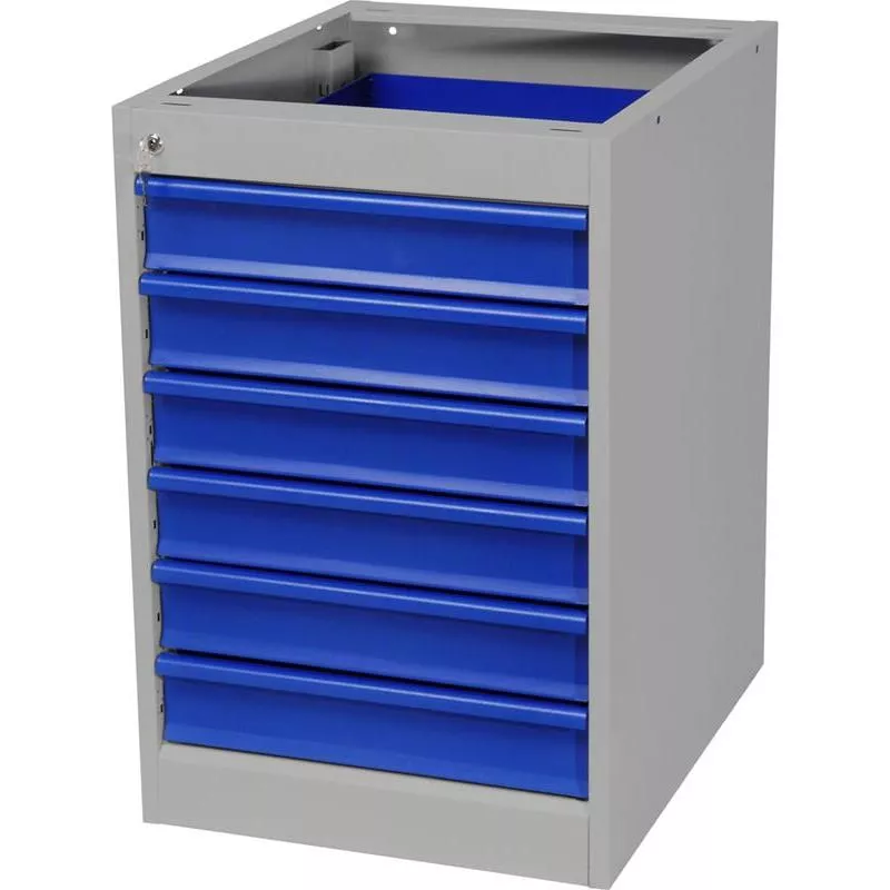 HURTS 6LÅDOR 6X100 GRÅ/BLÅ