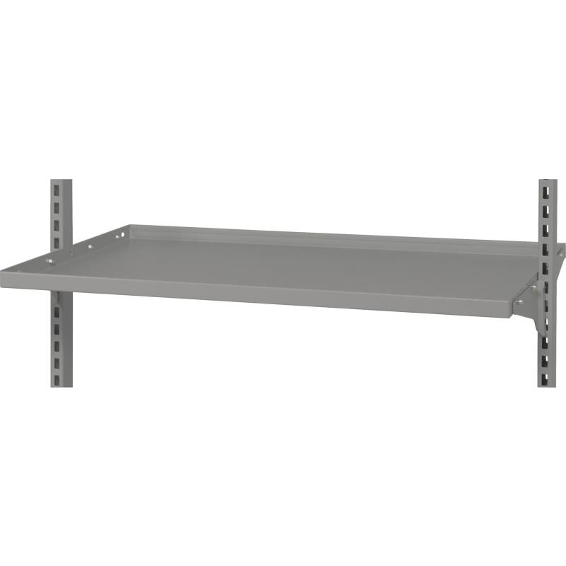 HYLLPLAN DUBBELT GRÅ RAL7037