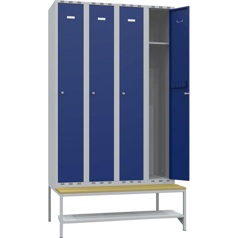 KLÄDSKÅP 500 2X300 CYLINDERLÅS