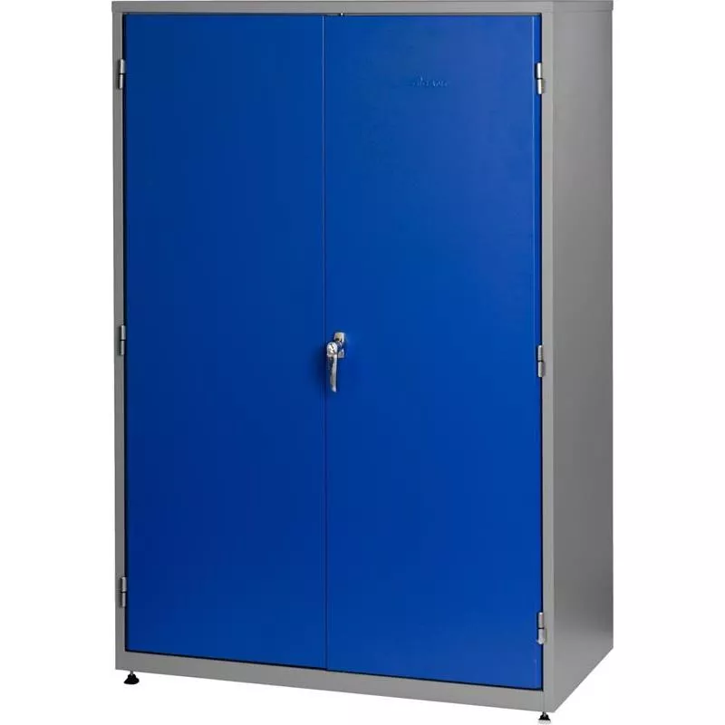 MASKINSKÅP GRÅ RAL7037 BLÅ