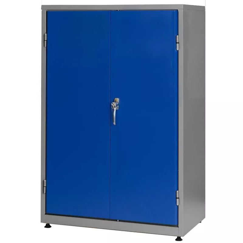 MASKINSKÅP GRÅ RAL7037 BLÅ